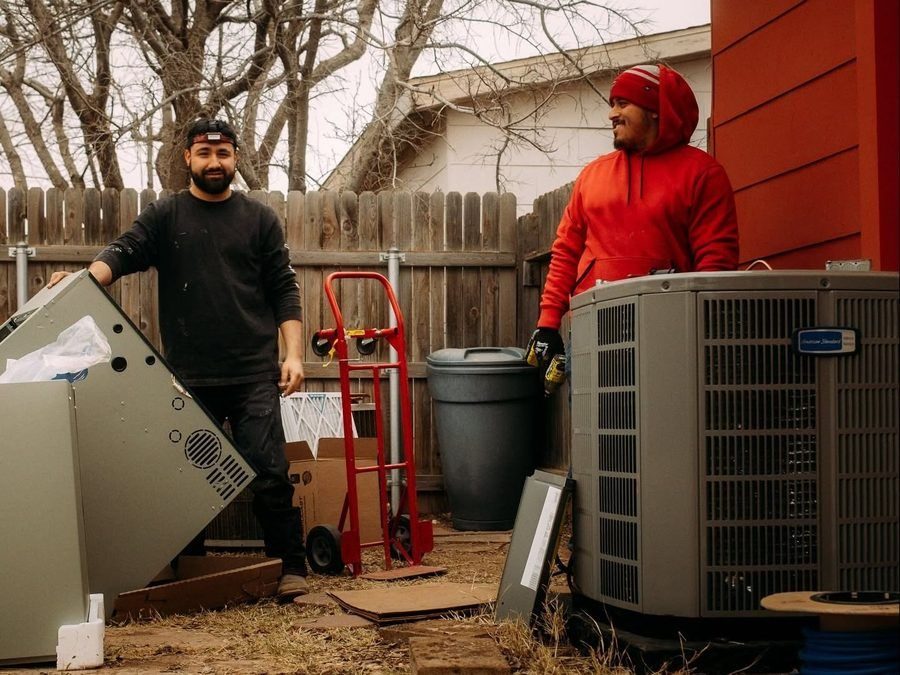new AC installation